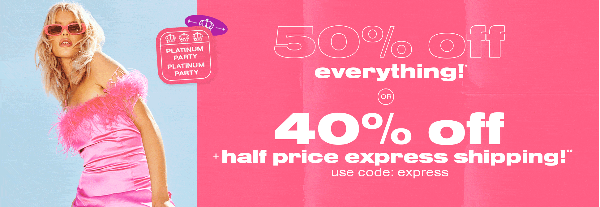 60% Off Or 50% Off