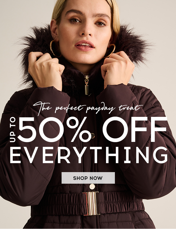 Up To 50% Off Everything
