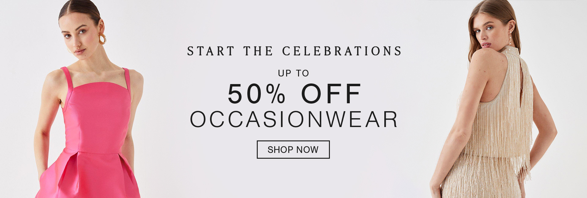 Up To 50% Off Occasionwear
