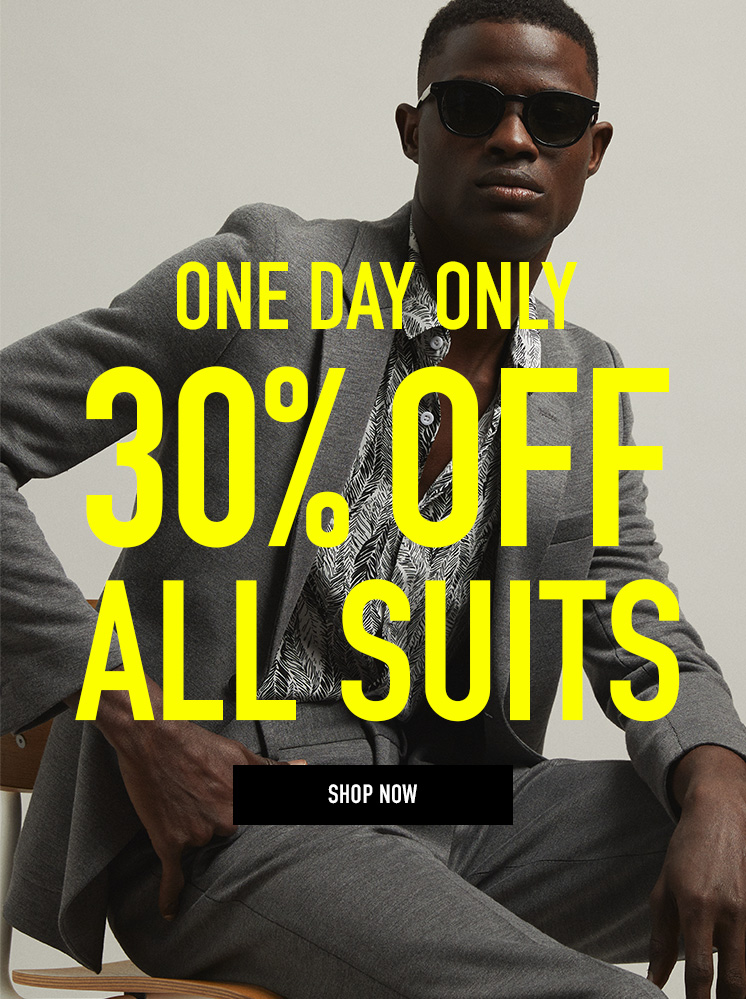 30% Off All Suits